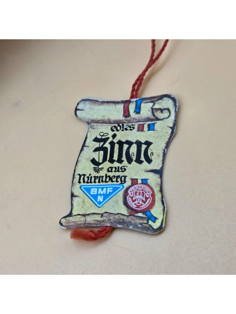 BMF Nürnberg Fein Zinn German Pewter Porringer Brandy Bowl Original Tag